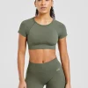 Adapt Seamless Crop Top