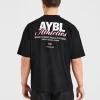 Athletics Script Oversized T Shirt