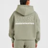 Athletics Track Oversized Hoodie