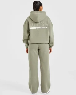 Athletics Track Oversized Hoodie