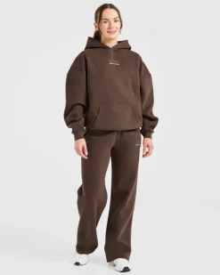 Athletics Track Oversized Hoodie