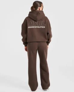 Athletics Track Oversized Straight Leg Joggers