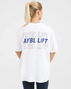 AYBL Lift Italic Oversized T Shirt