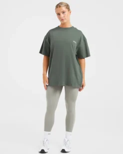 AYBL Lift Italic Oversized T Shirt