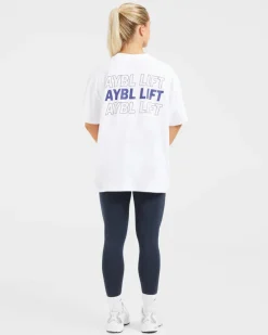 AYBL Lift Italic Oversized T Shirt