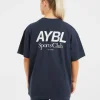 AYBL Sports Club Oversized T Shirt