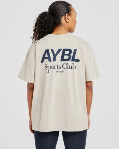 AYBL Sports Club Oversized T Shirt