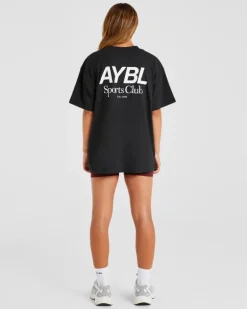 AYBL Sports Club Oversized T Shirt
