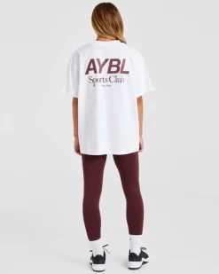 AYBL Sports Club Oversized T Shirt