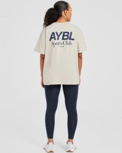 AYBL Sports Club Oversized T Shirt