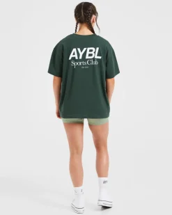 AYBL Sports Club Oversized T Shirt