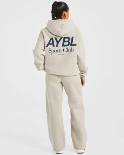 AYBL Sports Club Oversized Straight Leg Joggers