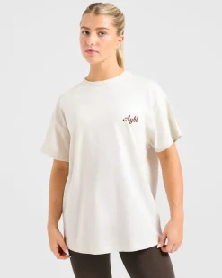 Body Achieve Mind Believe Oversized T Shirt