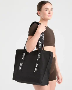 Branded Strap Tote Bag
