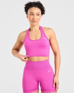 Empower Seamless Halterneck Crop Top