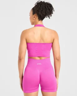 Empower Seamless Halterneck Crop Top