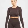 Empower Seamless Long Sleeve Crop Top