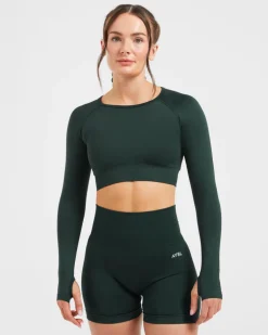 Empower Seamless Long Sleeve Crop Top