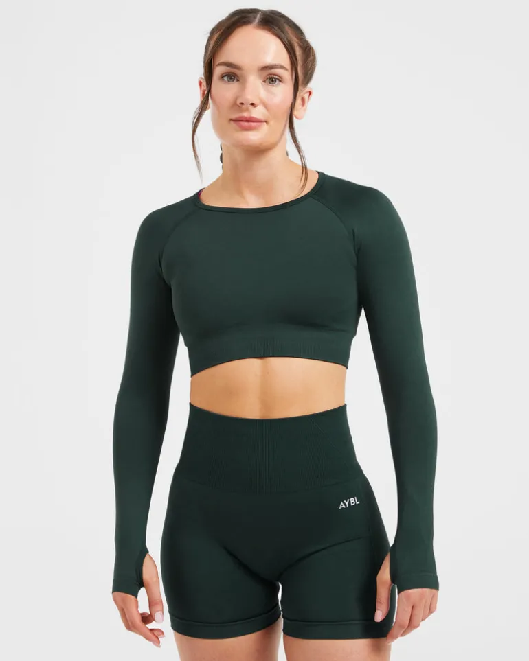 Empower Seamless Long Sleeve Crop Top