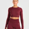 Empower Seamless Long Sleeve Crop Top