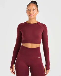 Empower Seamless Long Sleeve Crop Top