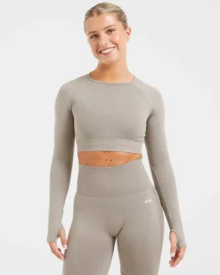 Empower Seamless Long Sleeve Crop Top