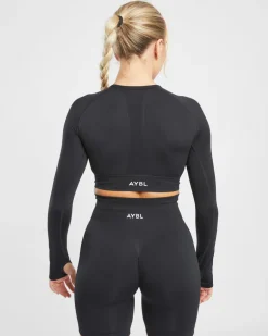Empower Seamless Long Sleeve Crop Top