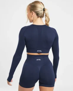 Empower Seamless Long Sleeve Crop Top