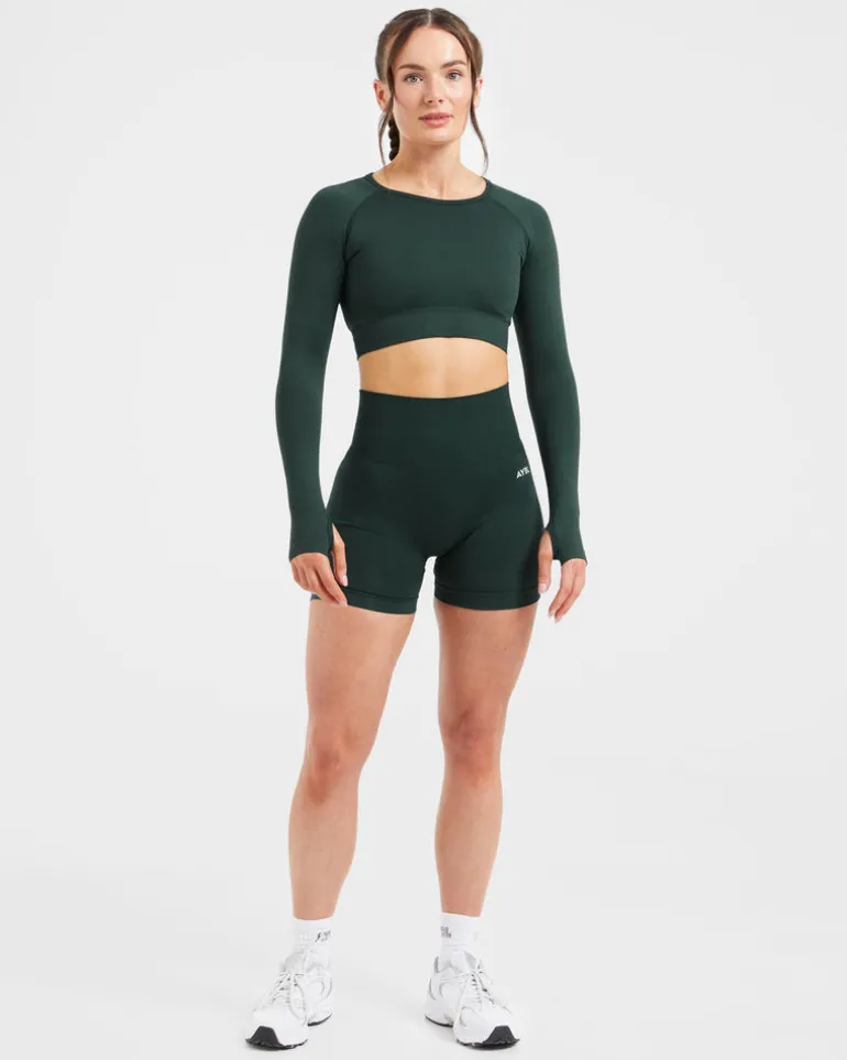 Empower Seamless Long Sleeve Crop Top