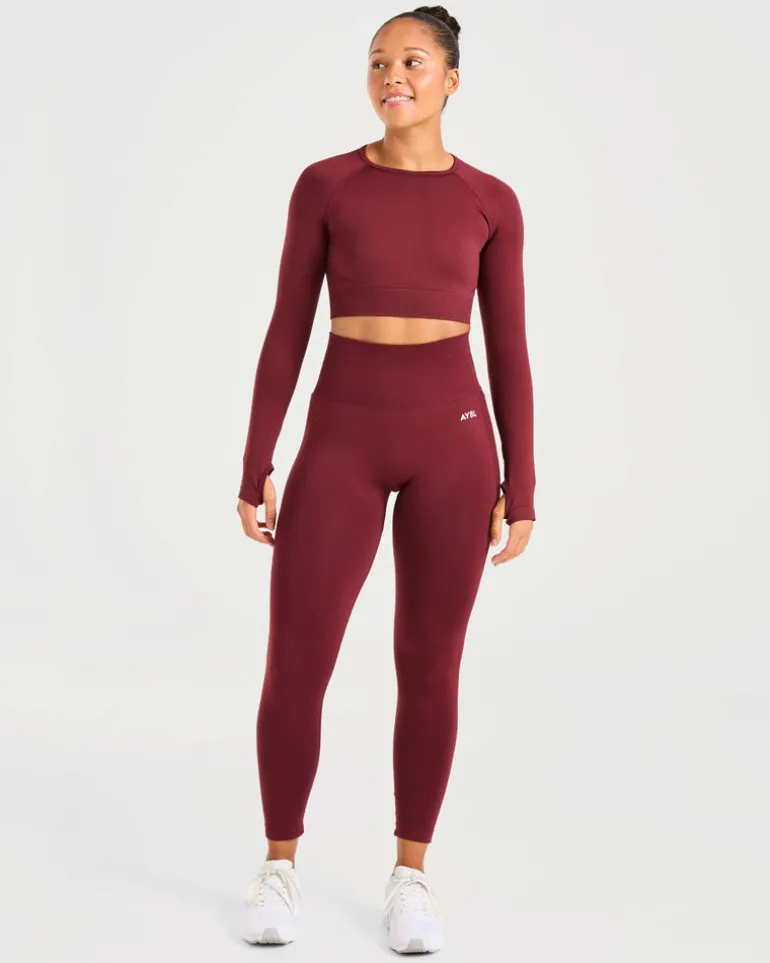 Empower Seamless Long Sleeve Crop Top