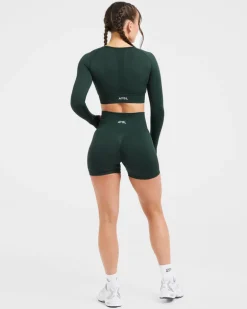 Empower Seamless Long Sleeve Crop Top