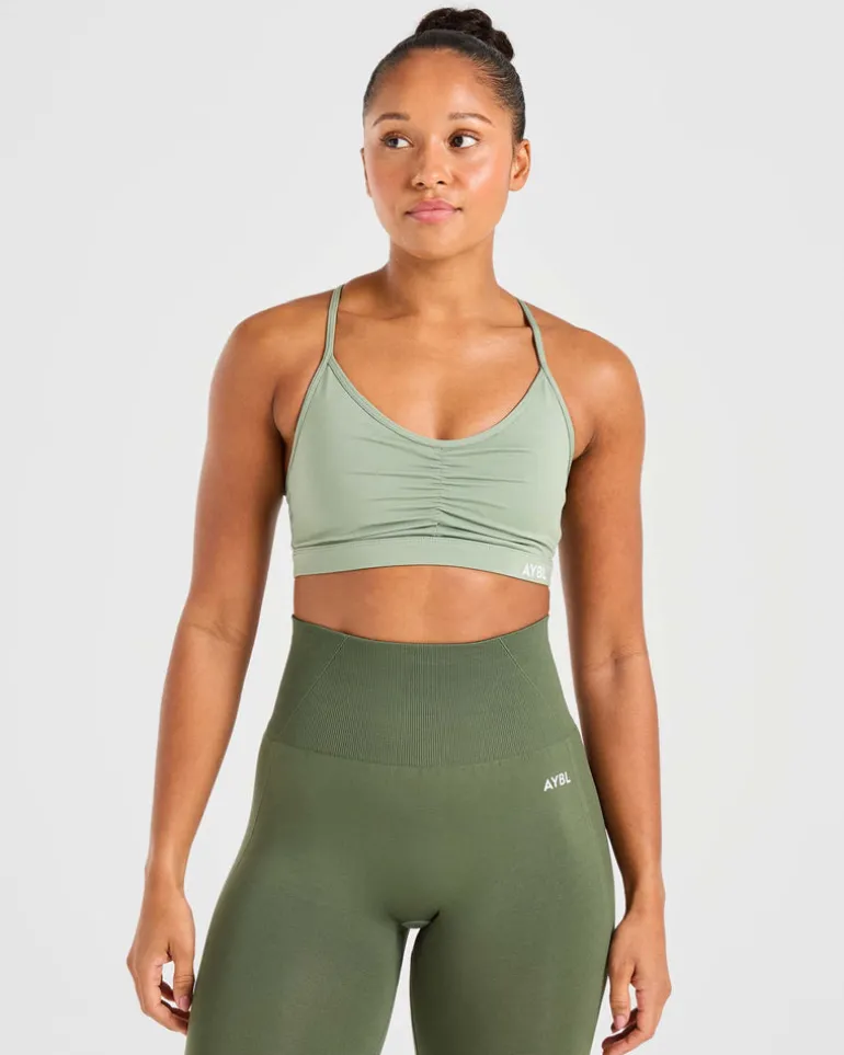 Essential Ruched Sports Bra