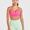 Essential Ruched Sports Bra