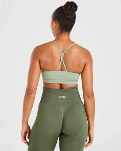 Essential Ruched Sports Bra