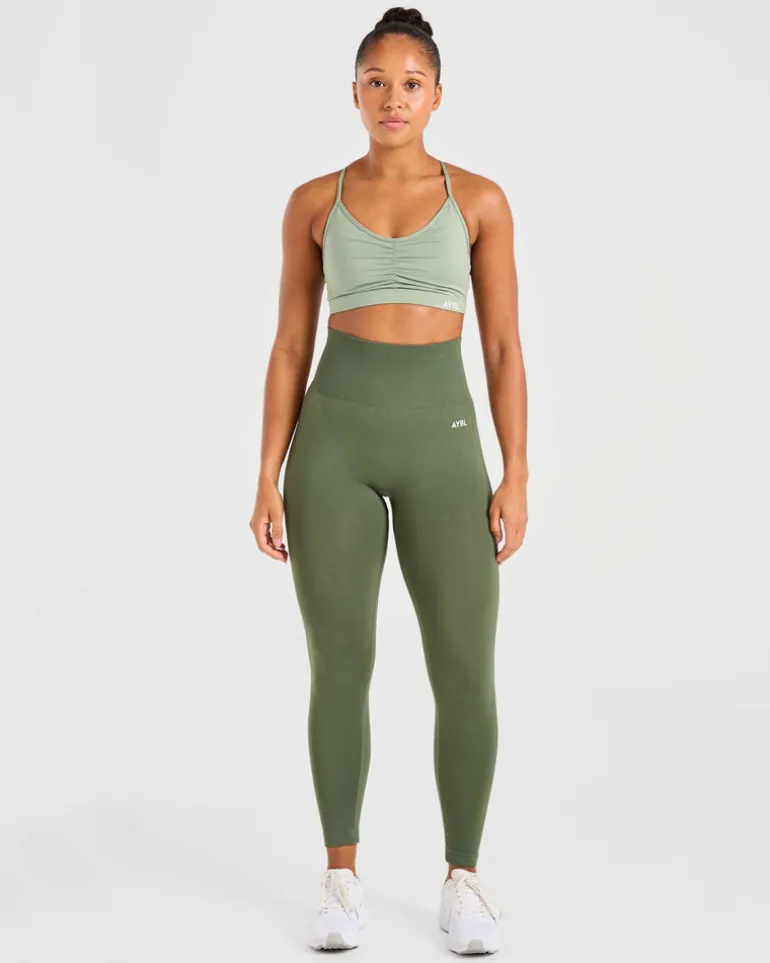 Essential Ruched Sports Bra