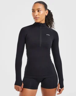 Essential Seamless 1/2 Zip Pullover