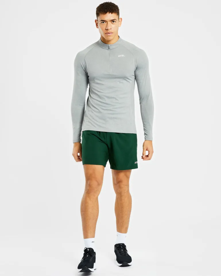Essential Seamless 1/4 Zip Pullover