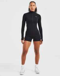 Essential Seamless 1/2 Zip Pullover