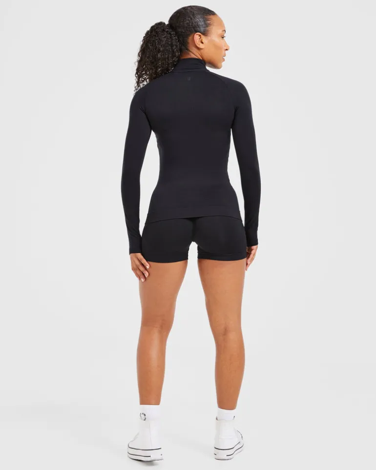 Essential Seamless 1/2 Zip Pullover