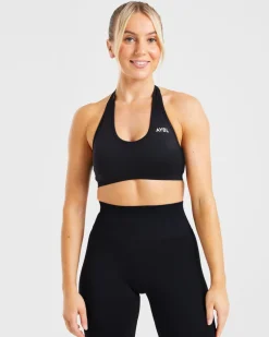 Essential Seamless Halterneck Sports Bra