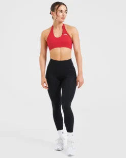 Essential Seamless Halterneck Sports Bra