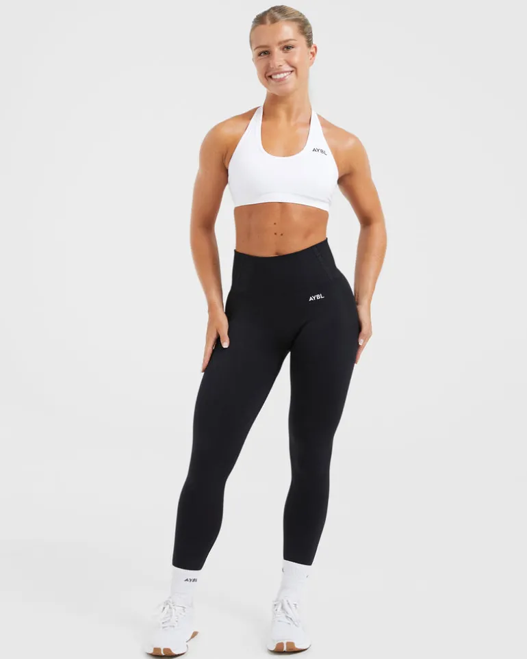 Essential Seamless Halterneck Sports Bra