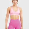 Essential Seamless Racer Back Sports Bra