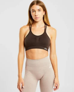 Essential Seamless Ruched Sports Bra