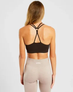 Essential Seamless Ruched Sports Bra