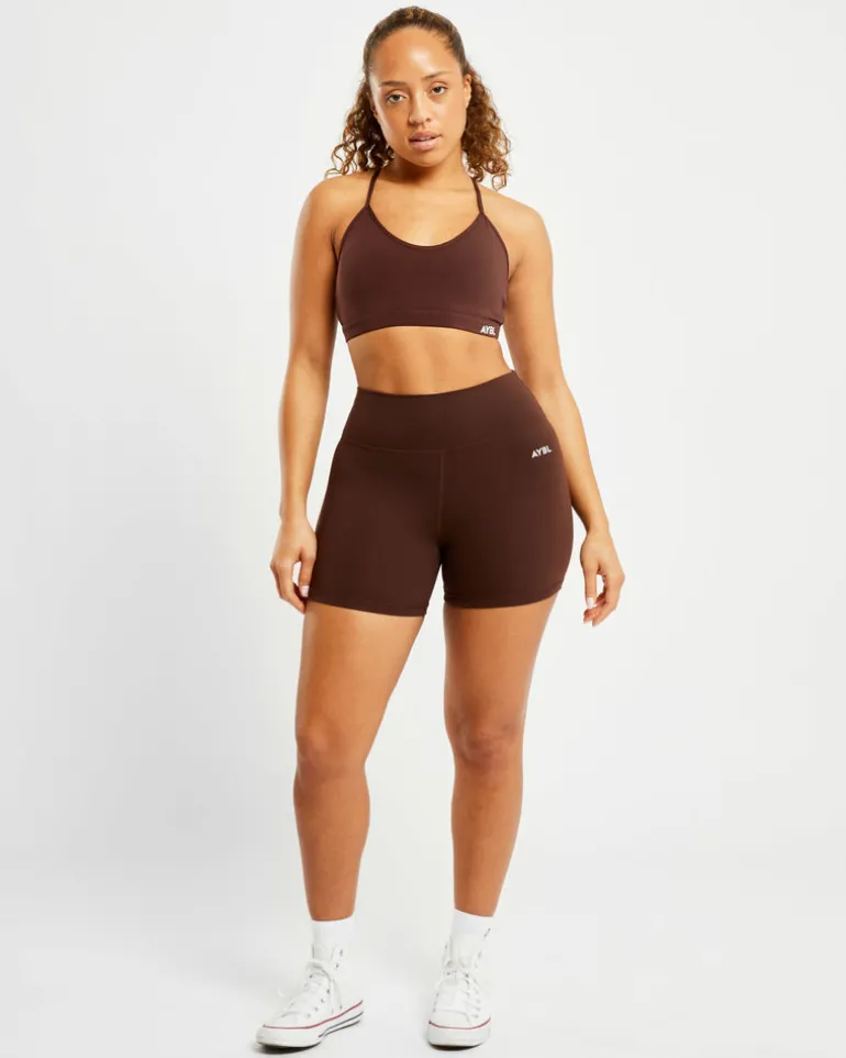 Essential V Neck Sports Bra