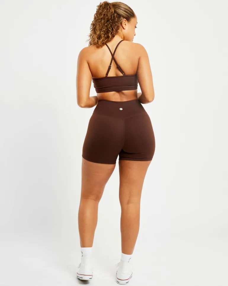 Essential V Neck Sports Bra