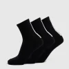 Everyday Back Stripe Crew Socks (3 Pack)