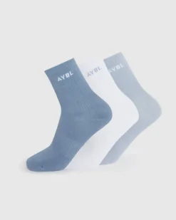 Everyday Crew Socks (3 Pack)