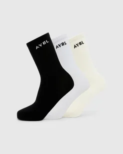 Everyday Crew Socks (3 Pack)